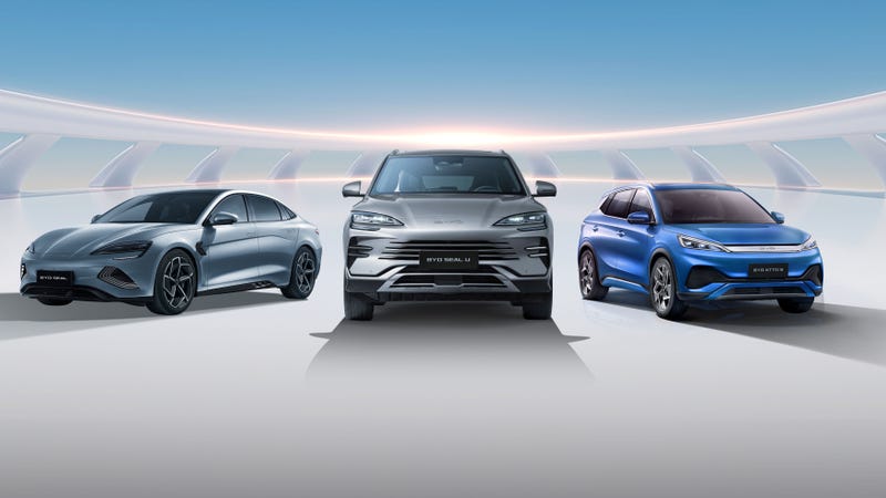 BYD Seal, Seal U and Atto 3
