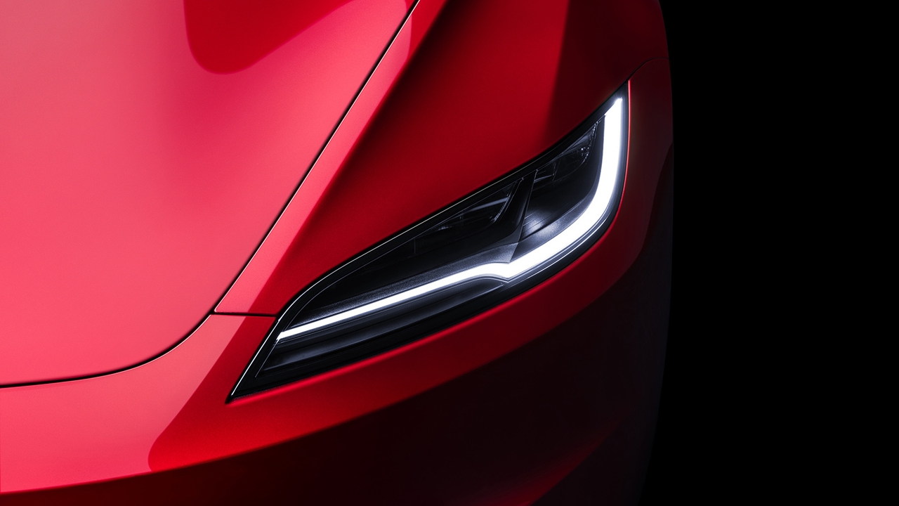 Tesla Model 3 headlight