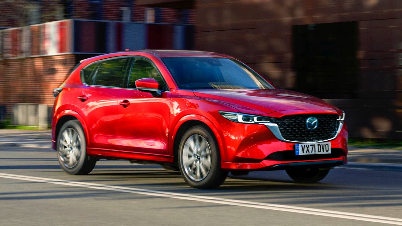 Mazda CX-5 in red