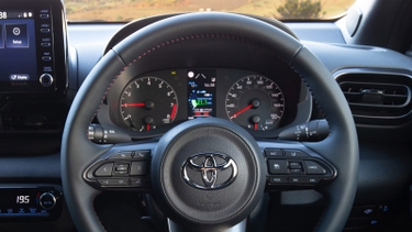 Toyota GR Yaris review driver's dials