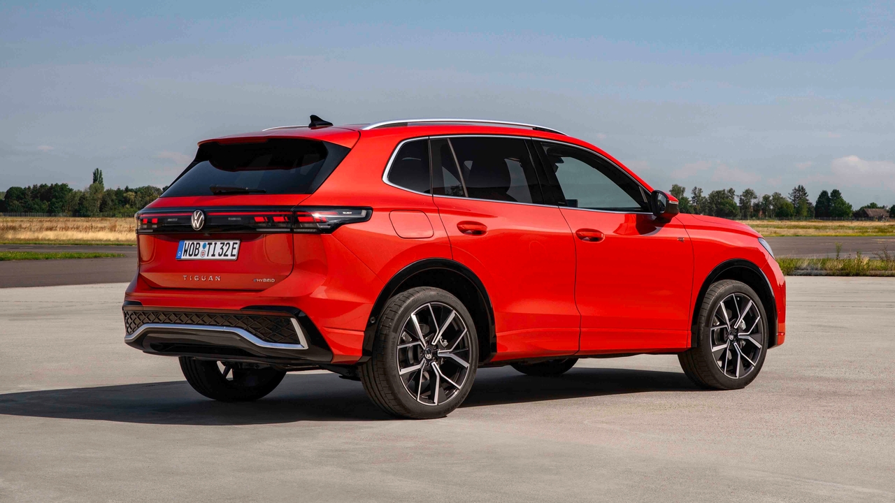 2024 VW Tiguan, rear view