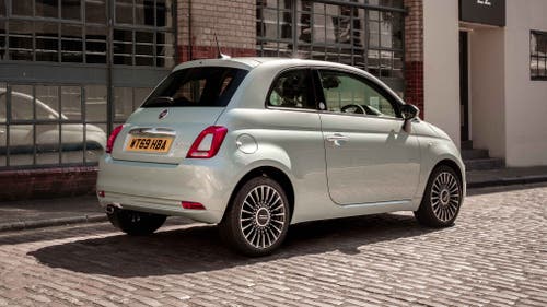 Fiat 500 rear static 