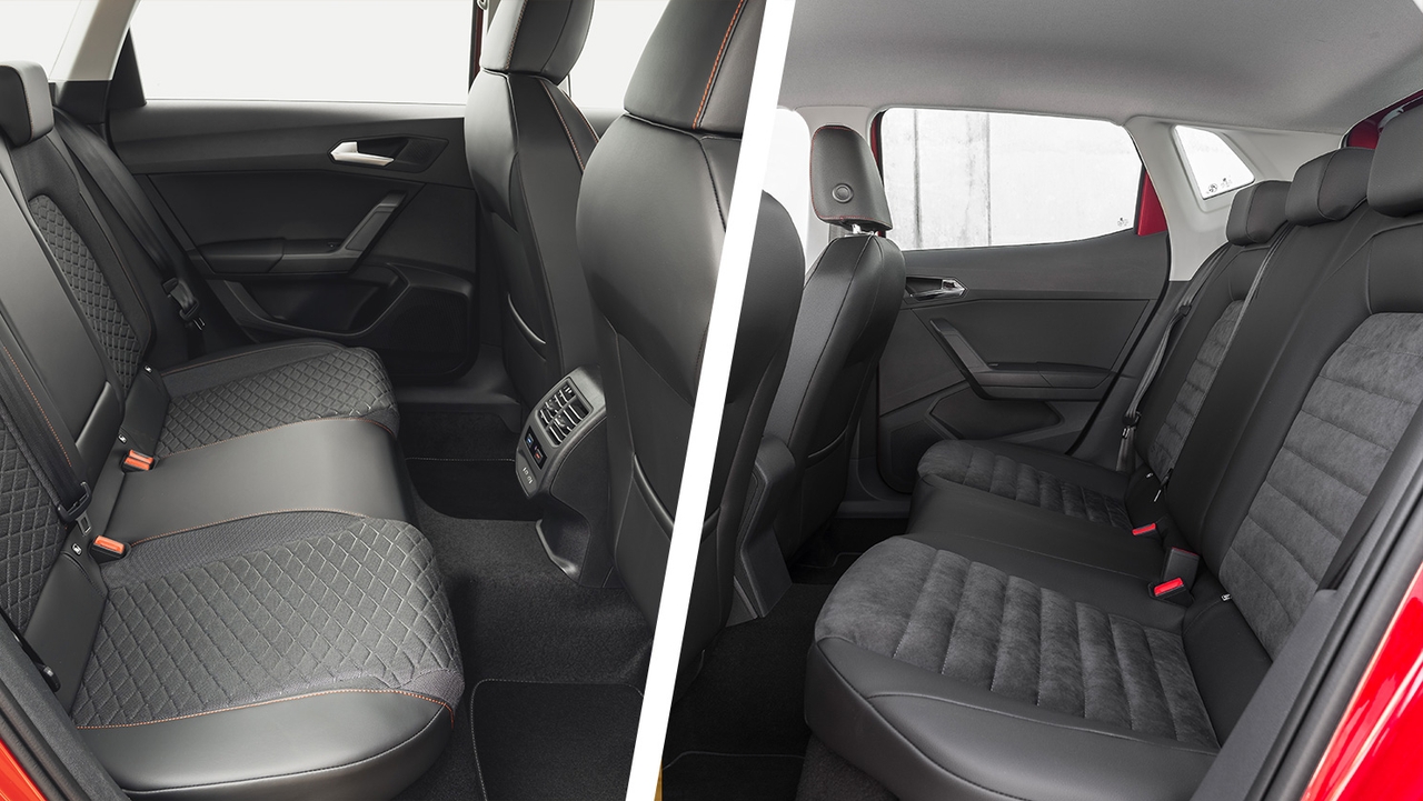 SEAT Leon vs Ibiza rear seats