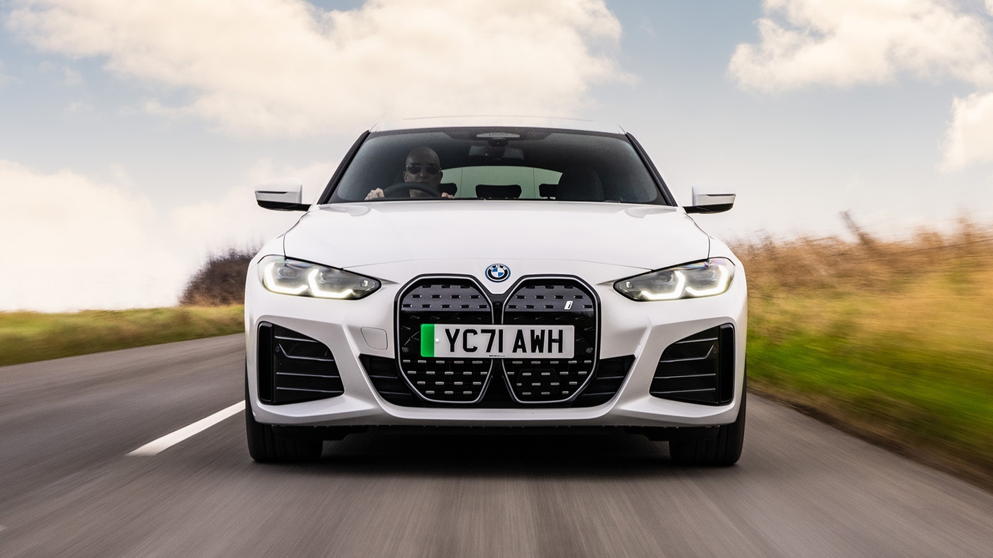 BMW i4 review front