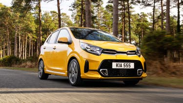 Kia Picanto review front three quarter