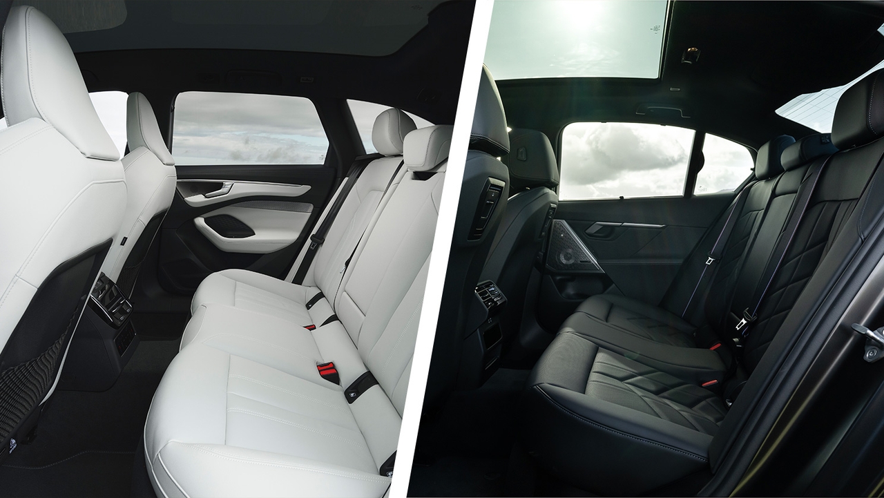 Audi A6 vs BMW 5 Series rear seats
