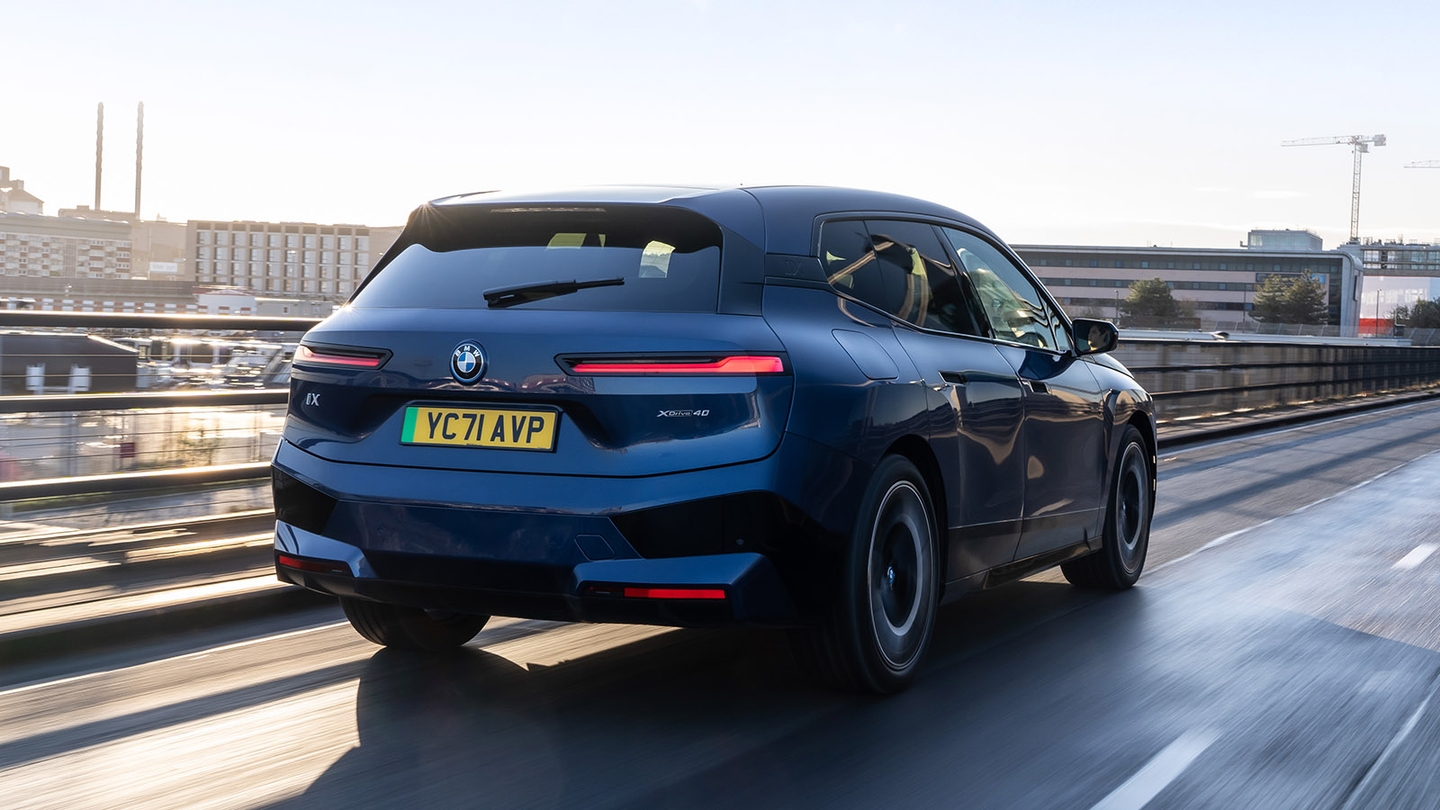 Review – BMW iX – rear three quarter