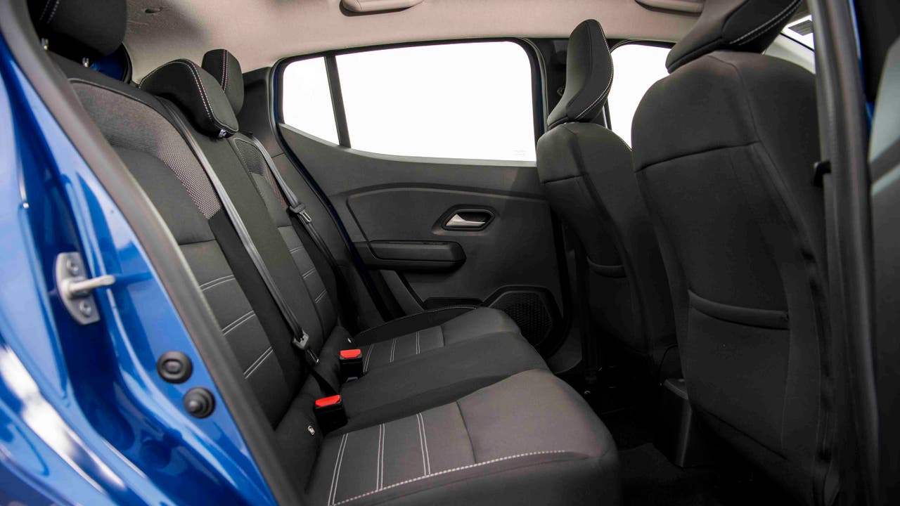 Dacia Sandero rear seats