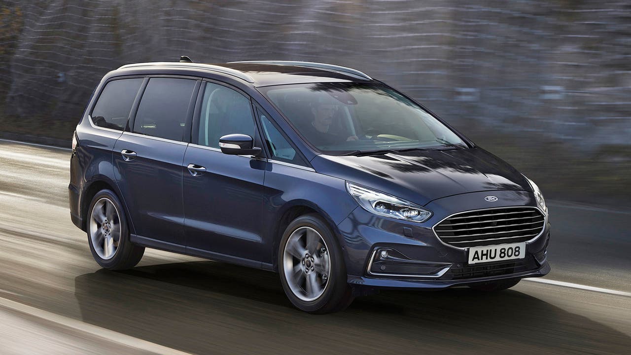 Ford Galaxy in blue