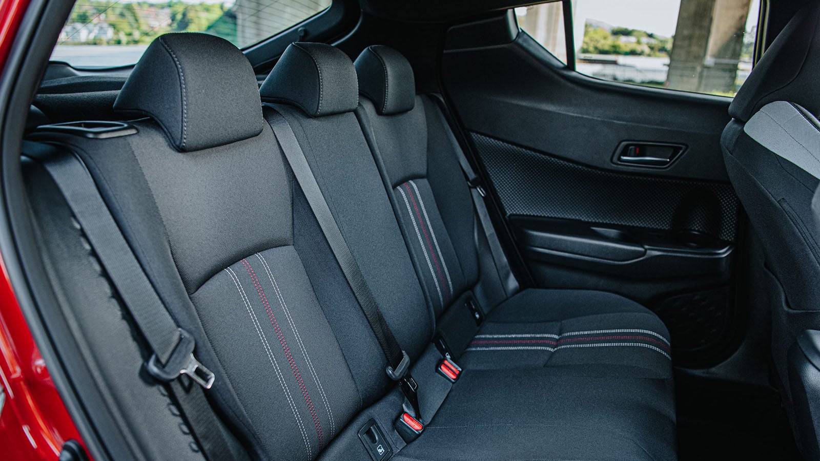 Toyota C-HR review rear seats