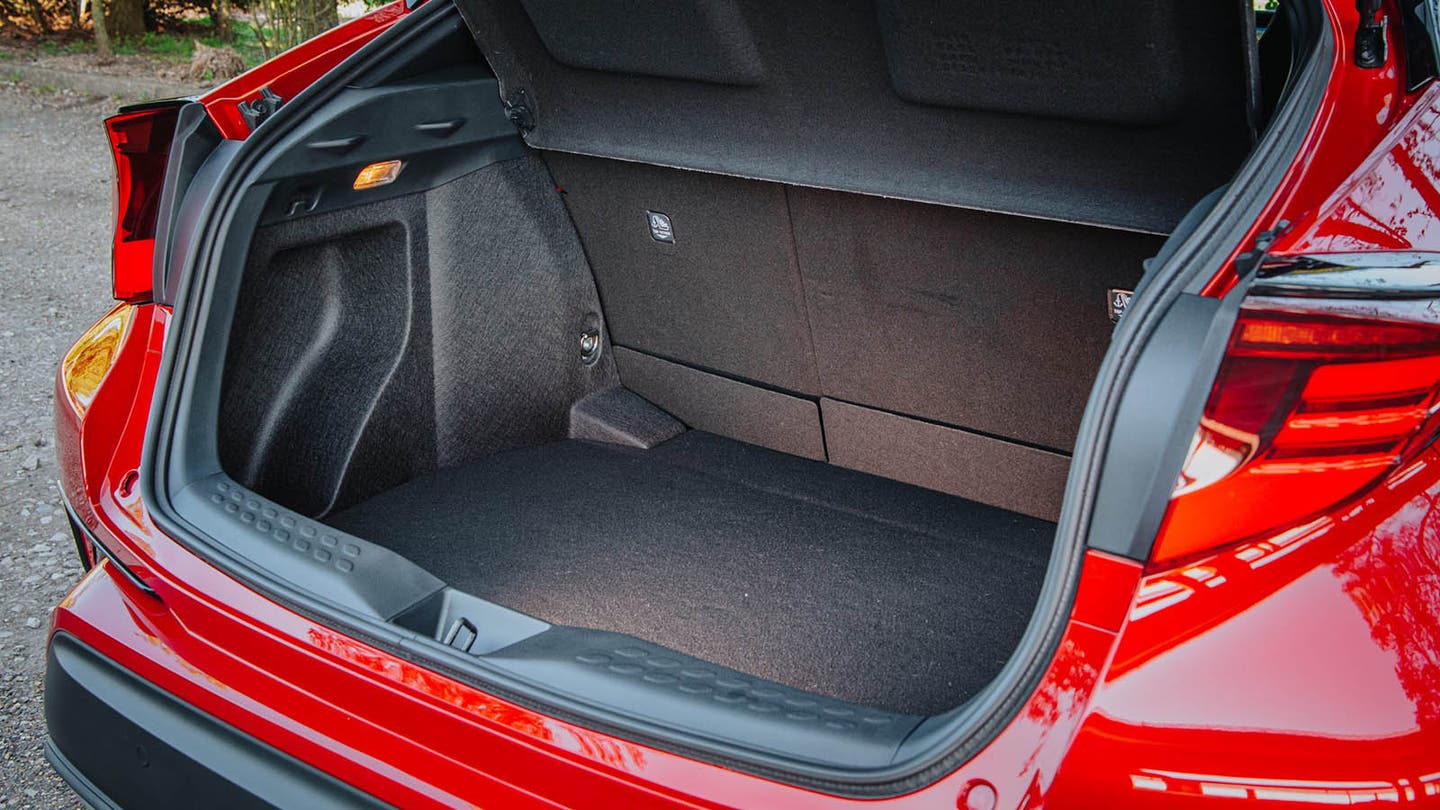 Toyota C-HR review boot space