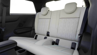 Mini Cooper rear seats