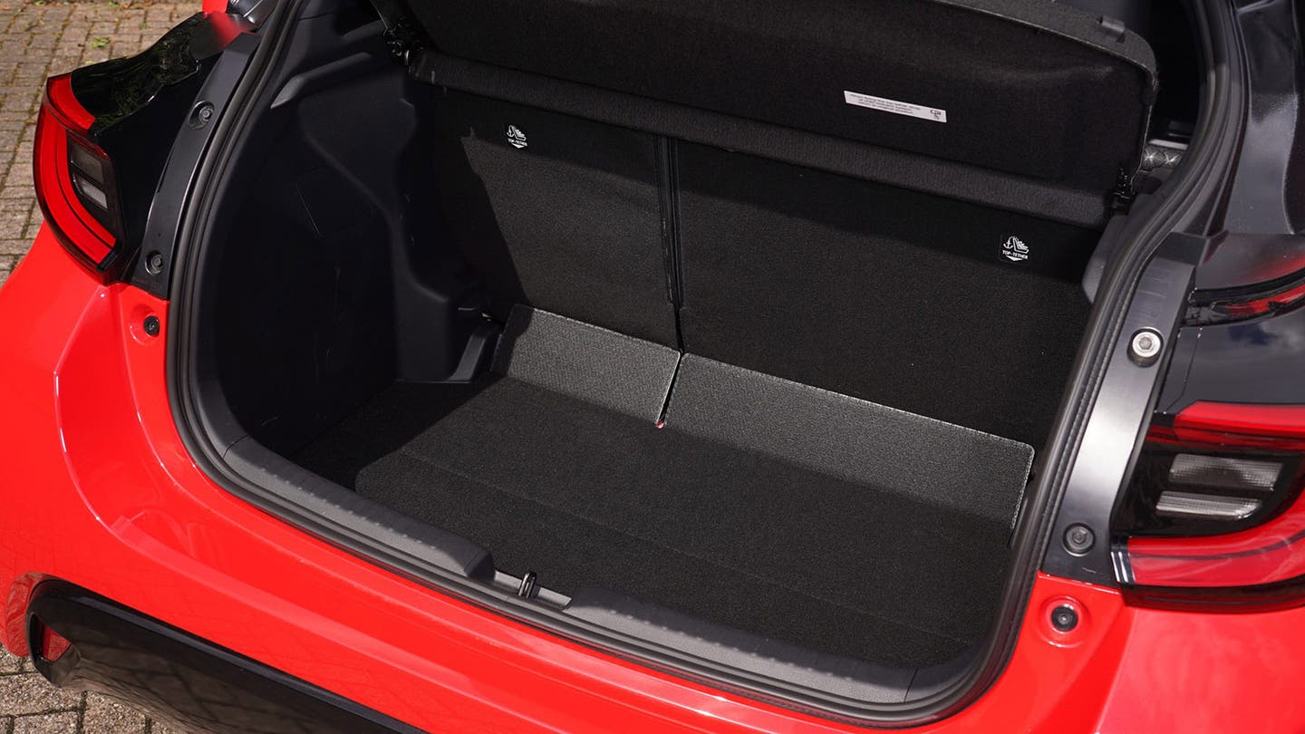 Toyota Yaris review boot space