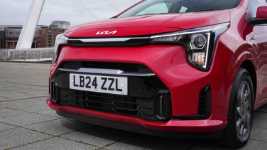 Kia Picanto 2 front end detail