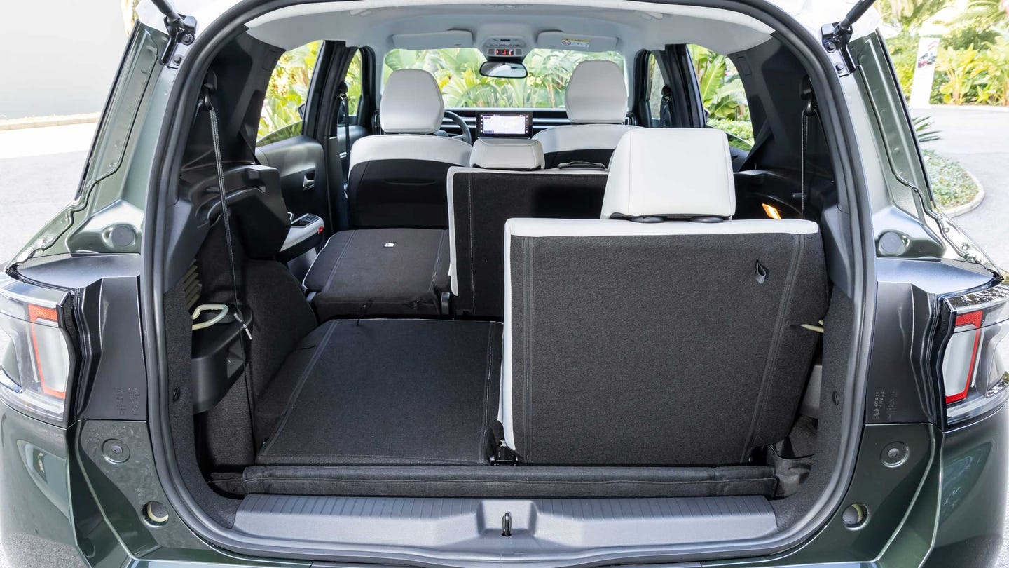Citroen C3 Aircross boot (seven-seat model)