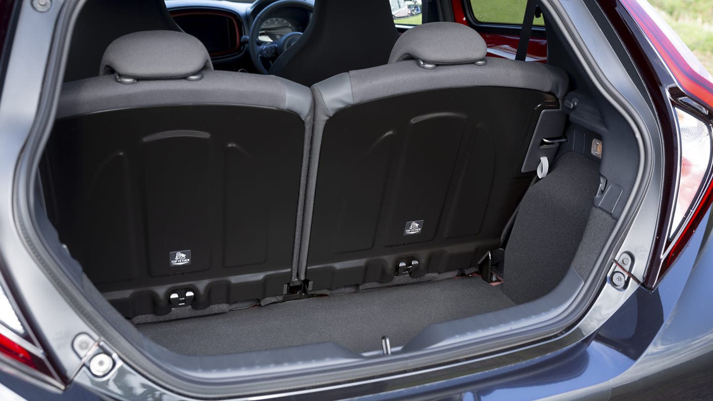 Toyota Aygo X review image boot space