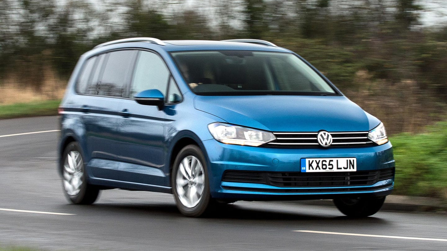 Volkswagen Touran driving