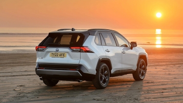 Toyota RAV4 review rear three quarter