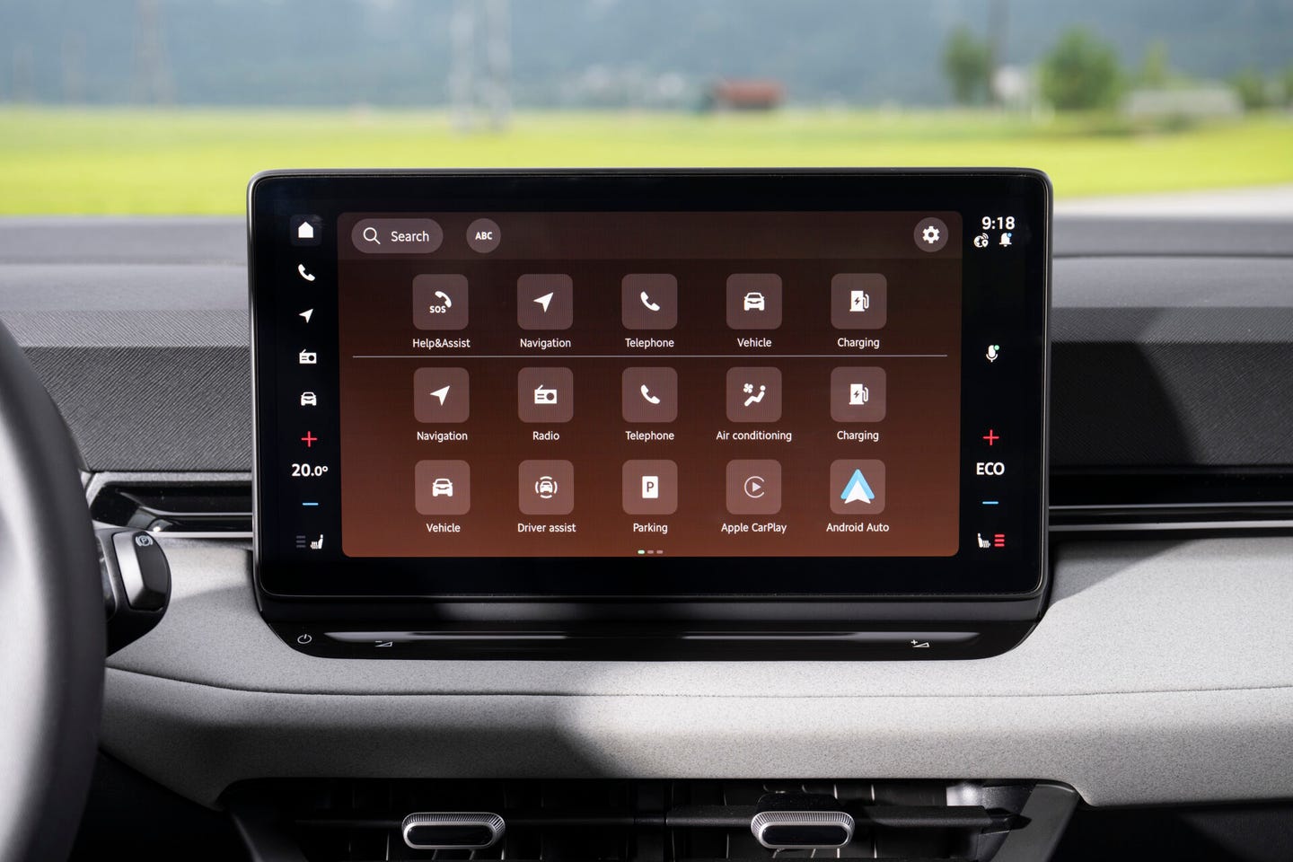 Skoda Epiq infotainment