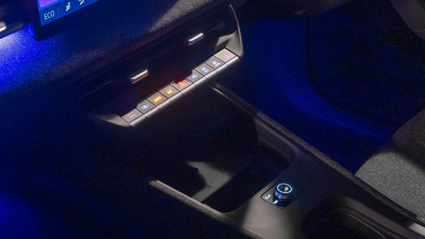Volkswagen ID. Polo review – centre console detail