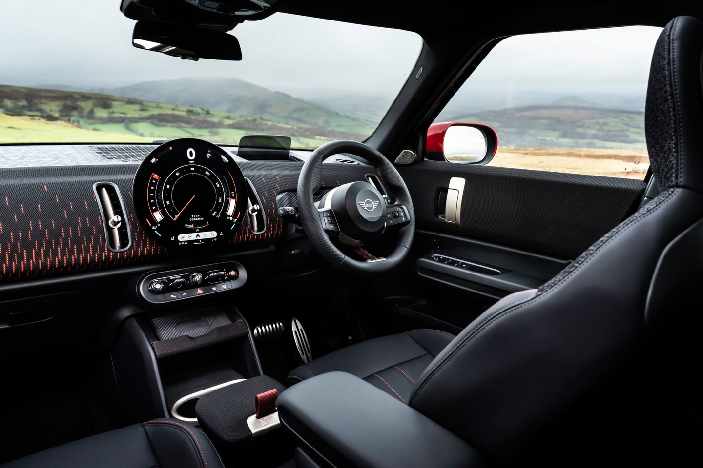 Mini Countryman 2024 dashboard shot