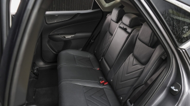 Lexus NX review rear seats