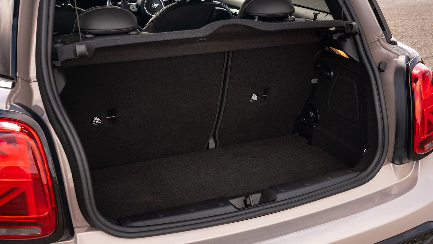 Mini Hatchback review boot space