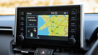 Toyota RAV4 review infotainment system