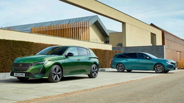 Peugeot 308 hatchback and estate