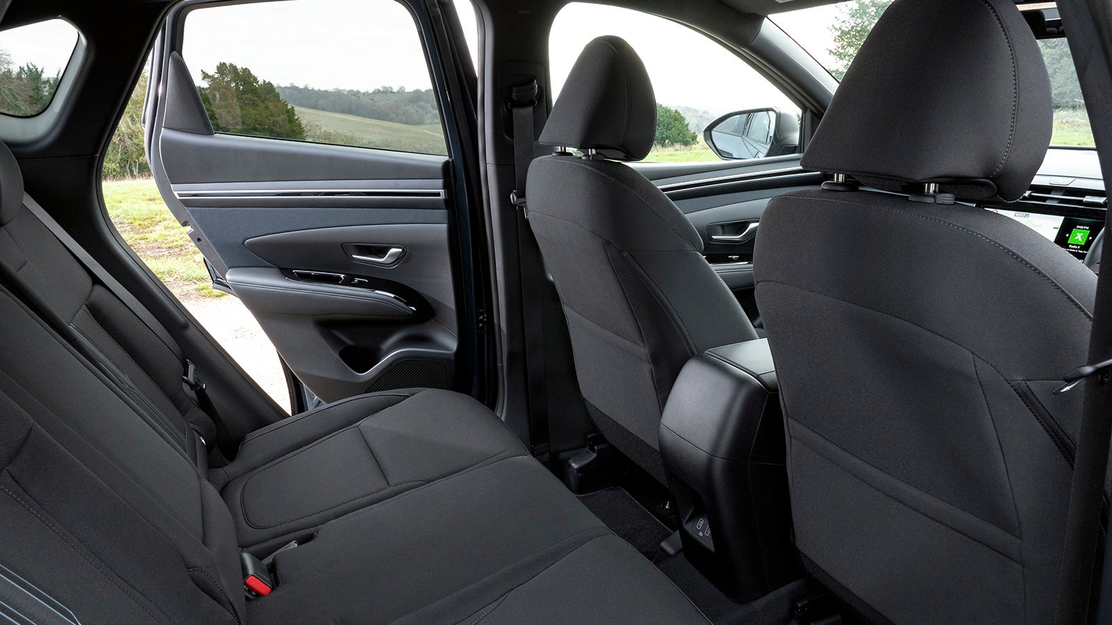 Hyundai Tucson review rear seats