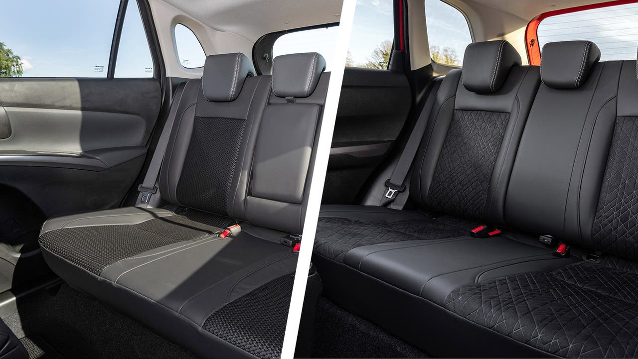 Suzuki S-Cross vs Suzuki Vitara rear seats