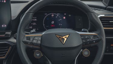 Cupra Formentor review image driver's dials