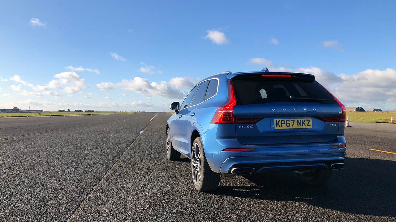 Volvo XC60 in blue
