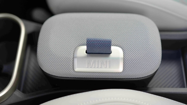 Mini Cooper knitted storage box