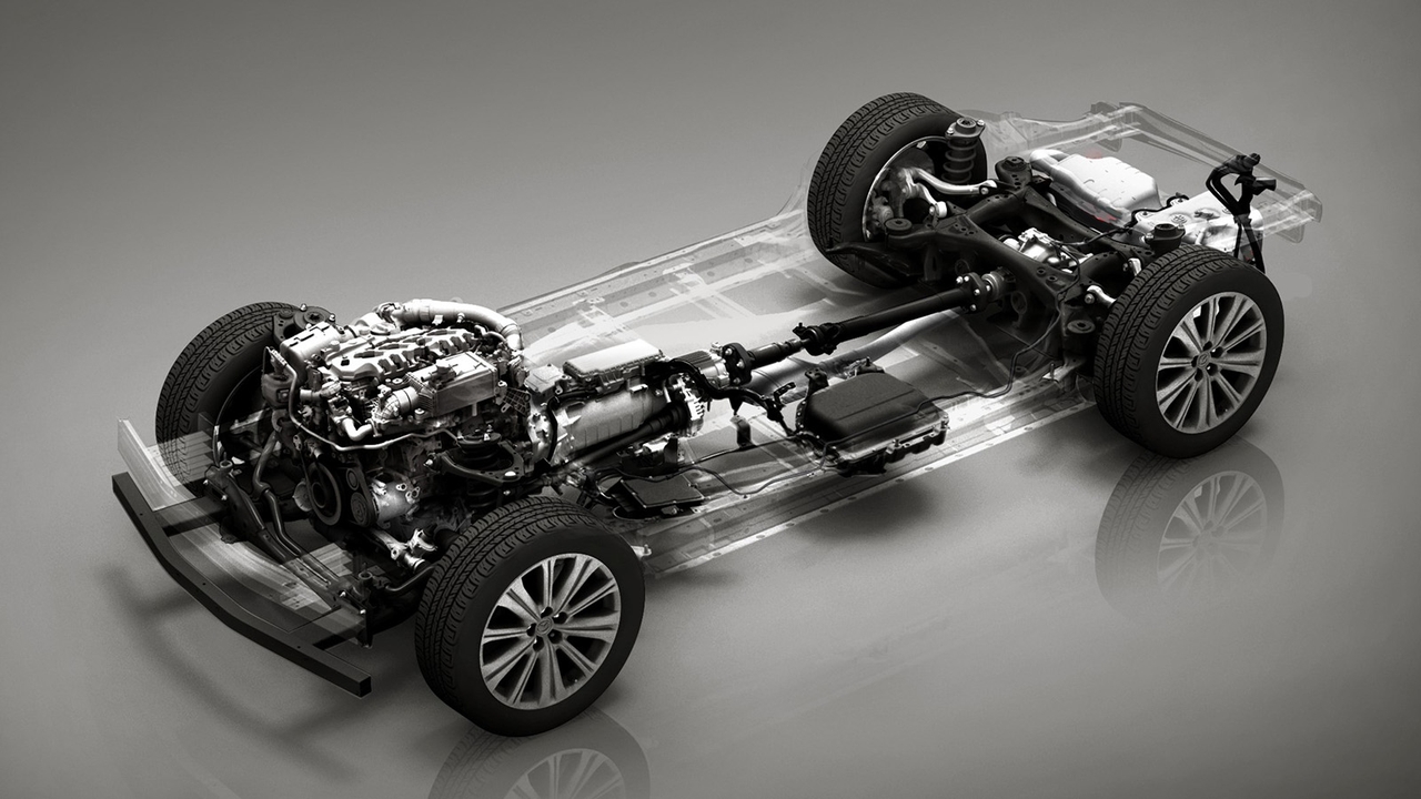 Mazda CX-60 chassis and engine