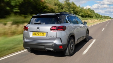 Citroen C5 Aircross review rear three quarter