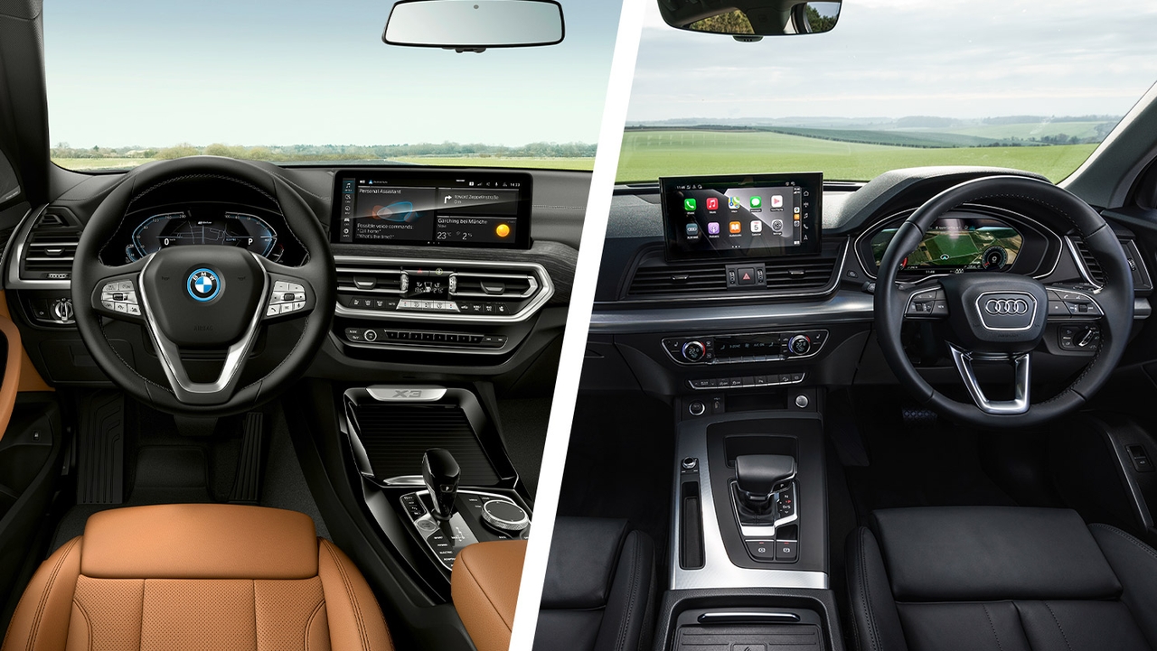 BMW X3 vs Audi Q5 interior