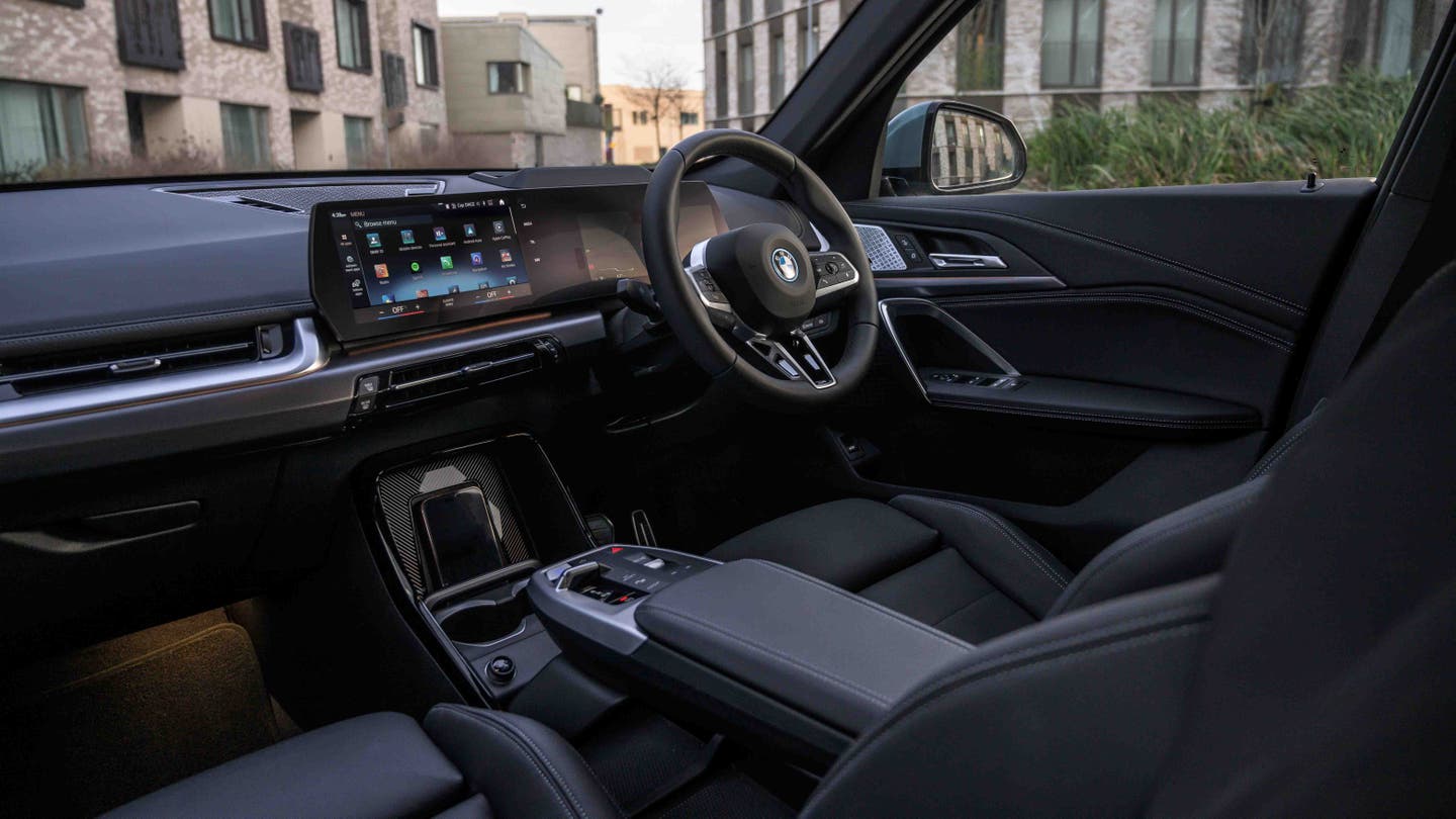 BMW iX1 interior - wide view