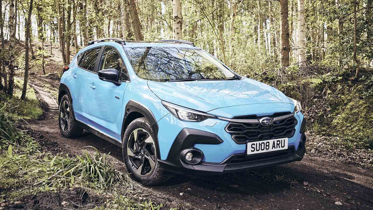 Subaru Crosstrek in blue