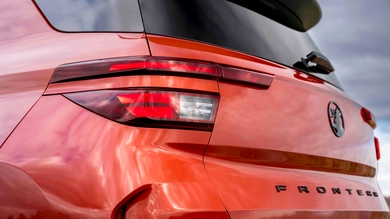 Vauxhall Frontera tail-light detail