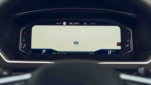 Volkswagen Tiguan digital dials