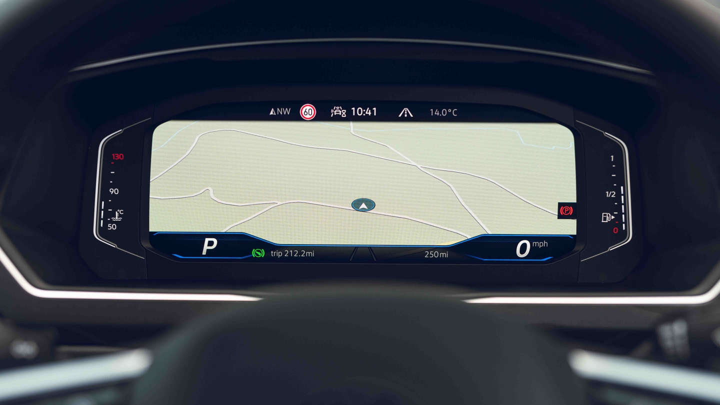 Volkswagen Tiguan digital dials