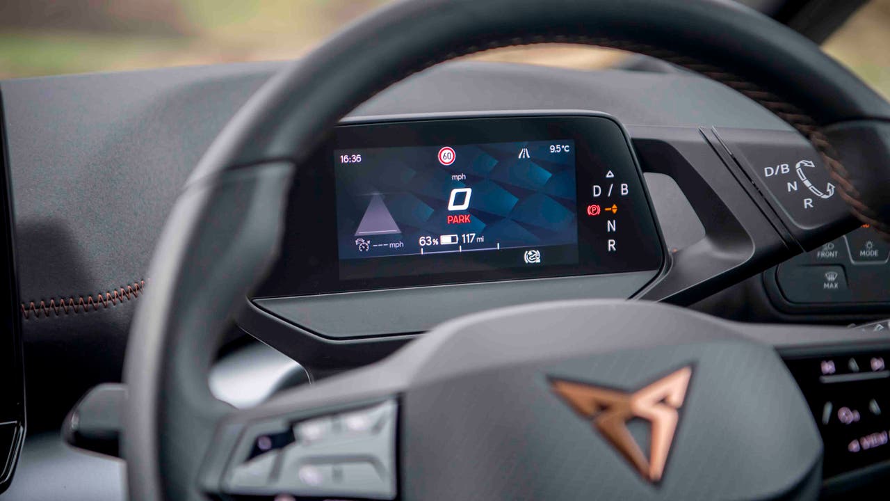 Cupra Born digital driver's display