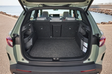 skoda elroq boot space