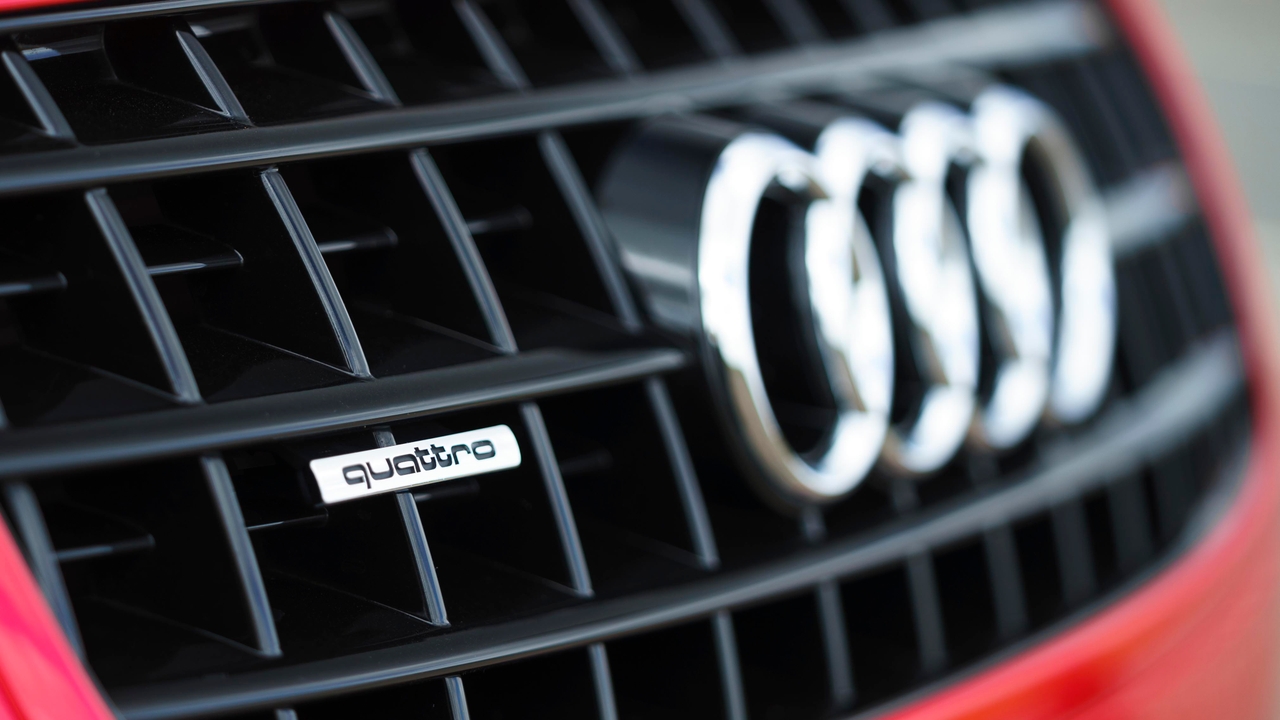 Audi quattro badge