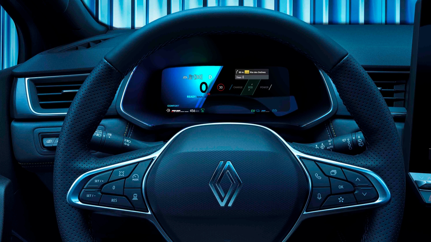 Renault Symbioz digital driver's display