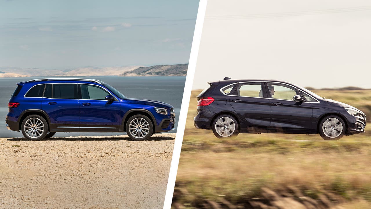 Mercedes GLB vs BMW 2 Series Active Tourer