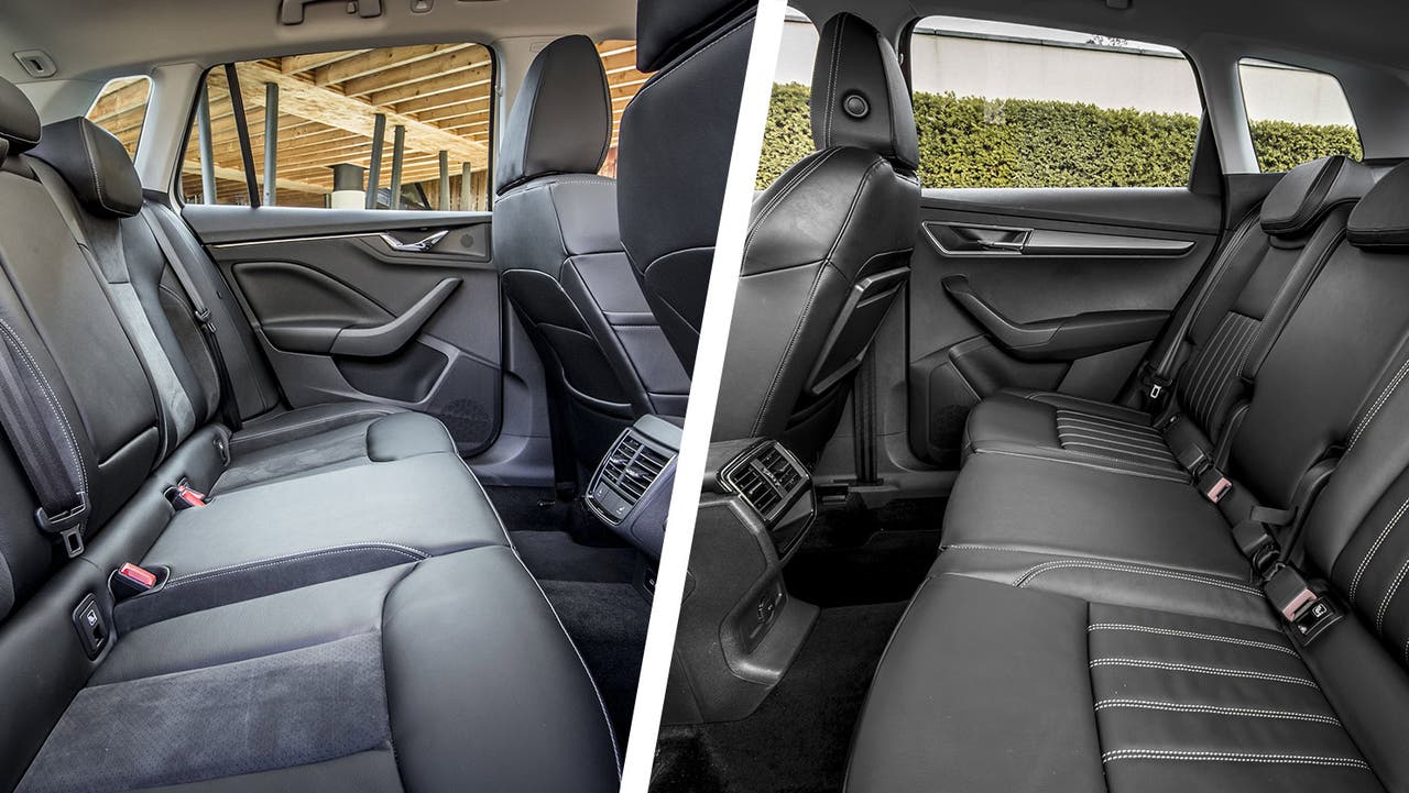 Skoda Kamiq vs Skoda Karoq – rear seats