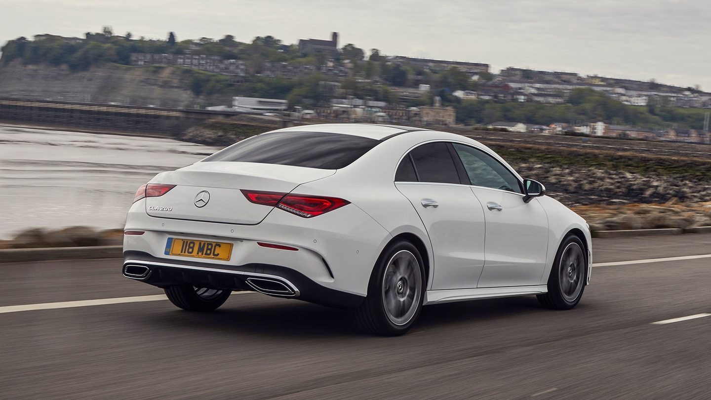 Mercedes CLA review rear three quarter