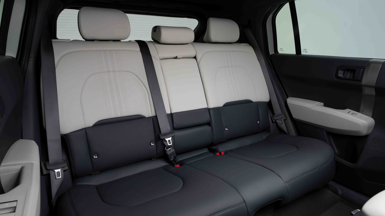 Kia EV3 rear seats